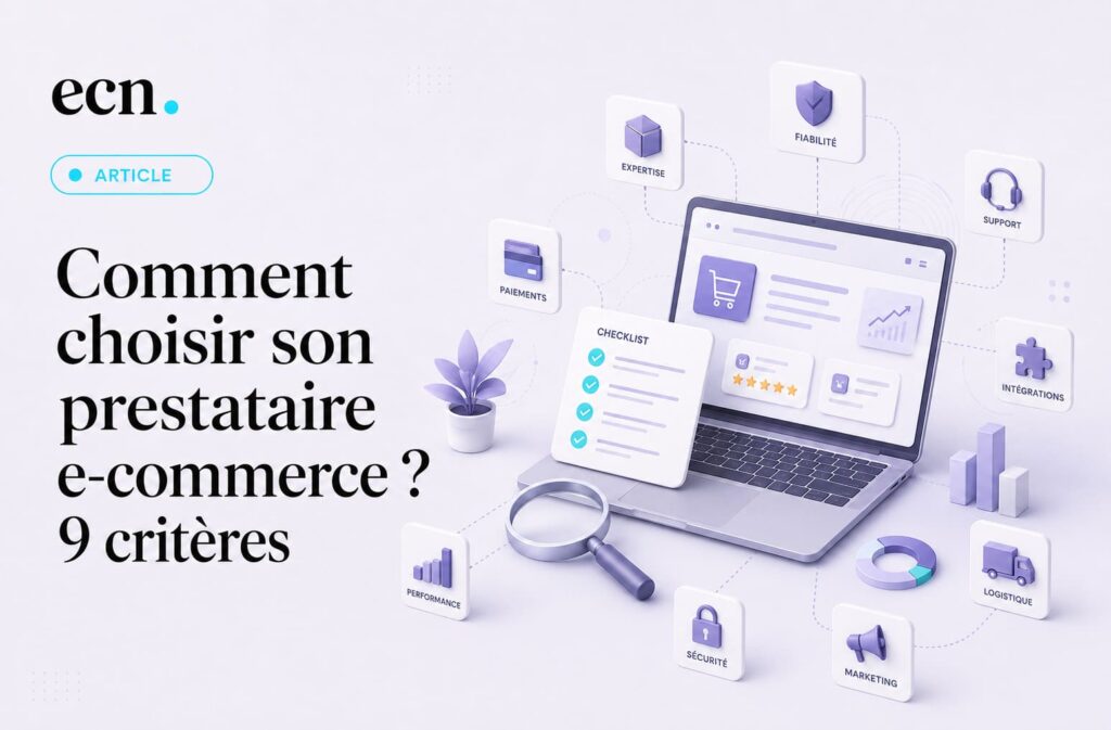 Comment choisir son prestataire e-commerce en 2026 Les 9 critères à analyser
