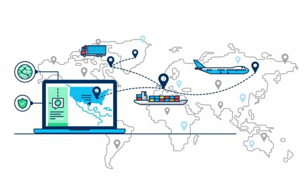 livraison internationale reduire couts image reseau livraison monde