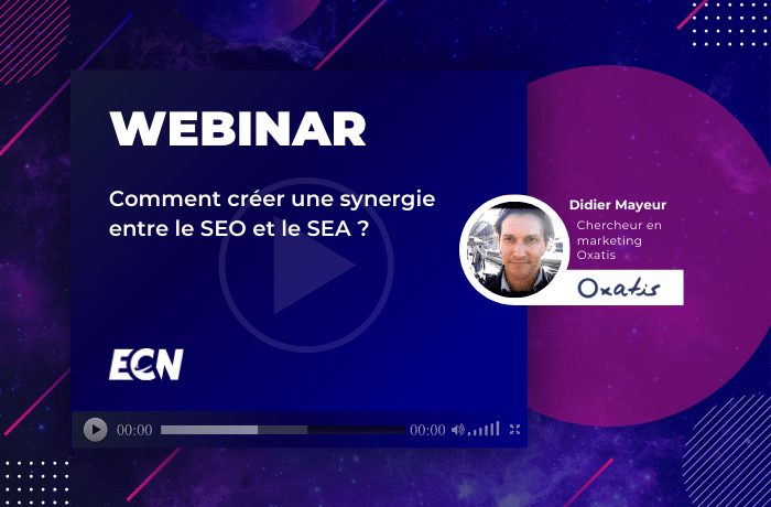 webinar replay synergie referencement naturel payant