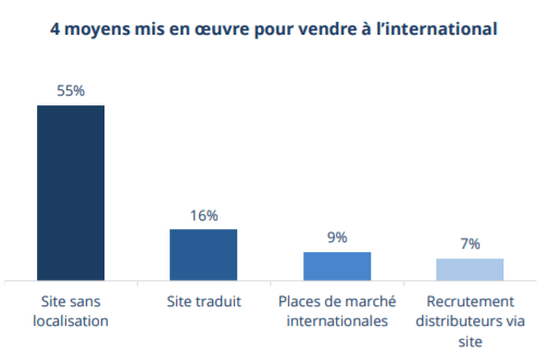 profil ecommercant image chiffres ventes internationales