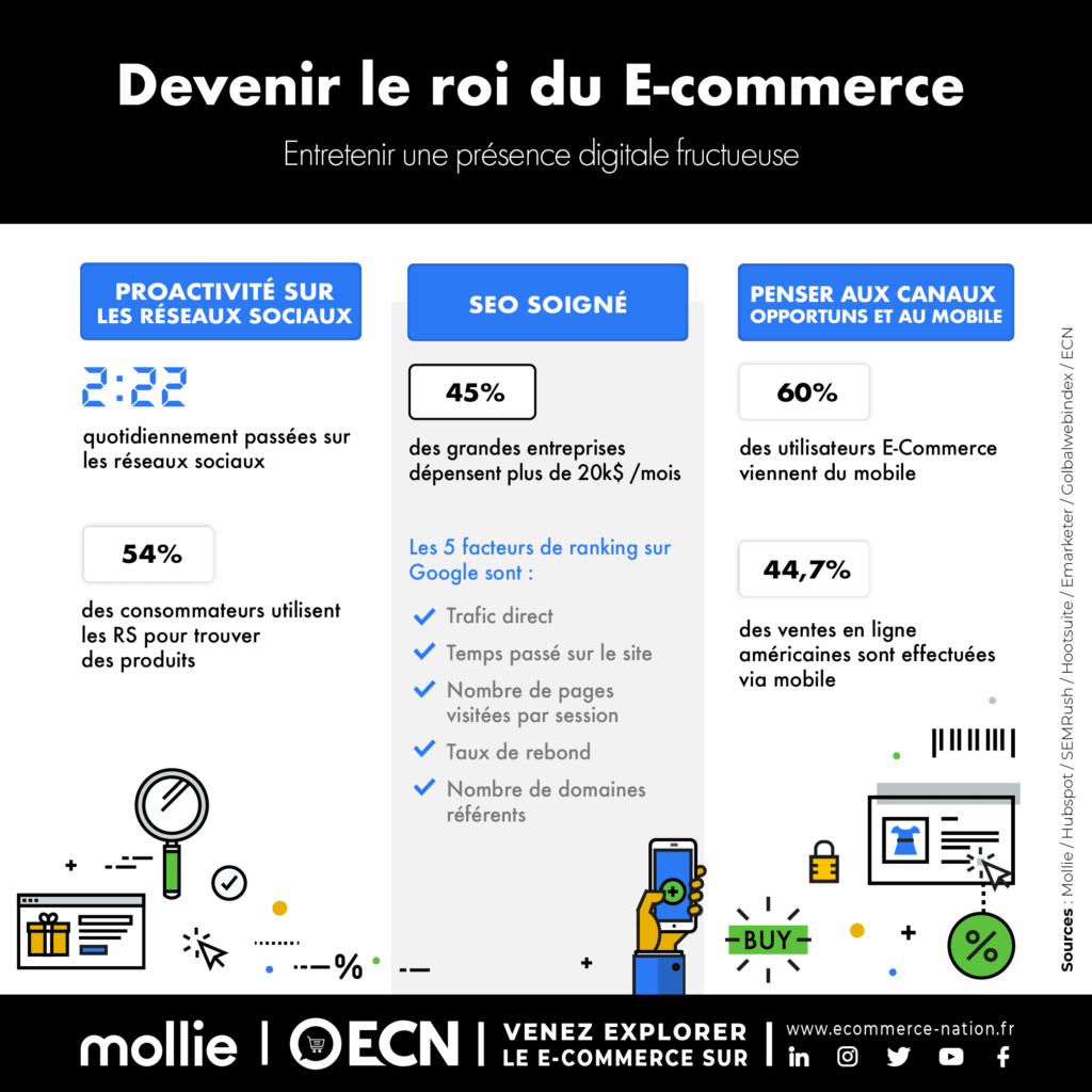 devenir roi ecommerce image chiffres presence digitale