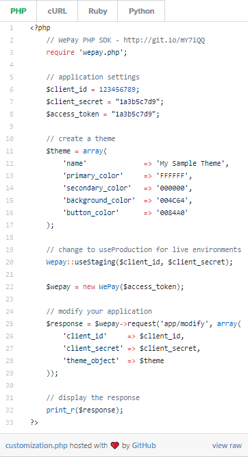 API-WePay