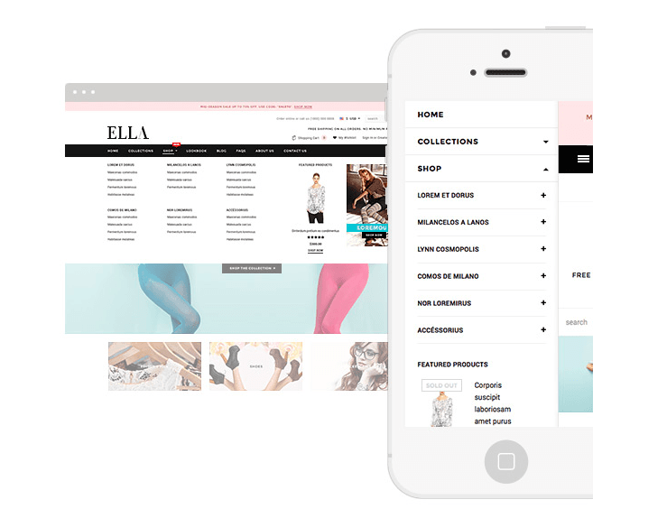 ella - thèmes shopify