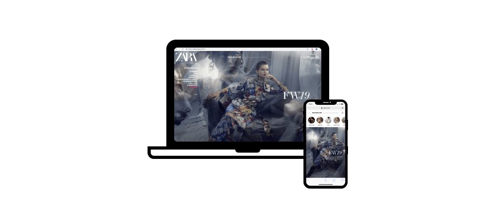 guide complet referencement naturel seo strategie image exemple mobile zara 