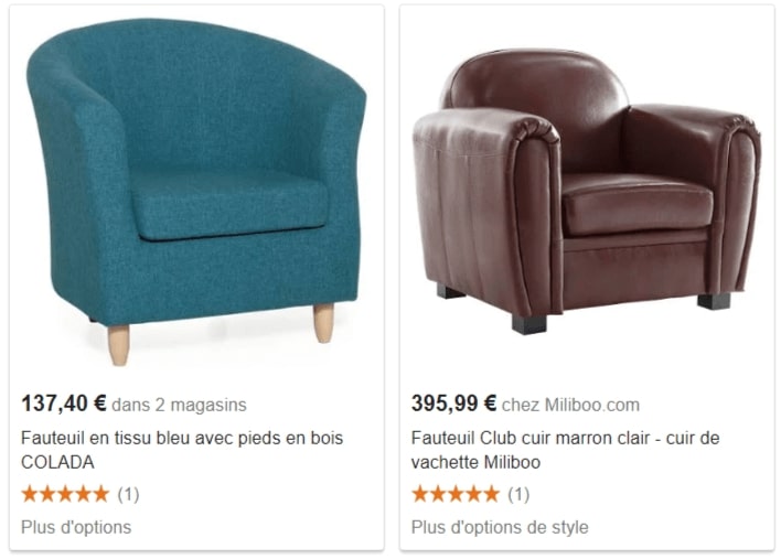 Les avis produits