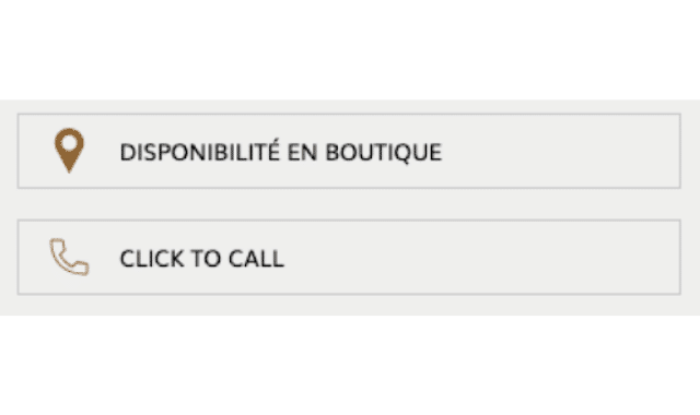 industrie luxe ecommerce click to call