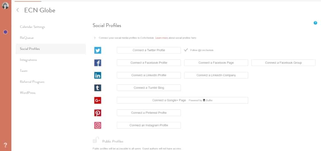 coschedule calendrier editorial automatisation comptes reseaux sociaux