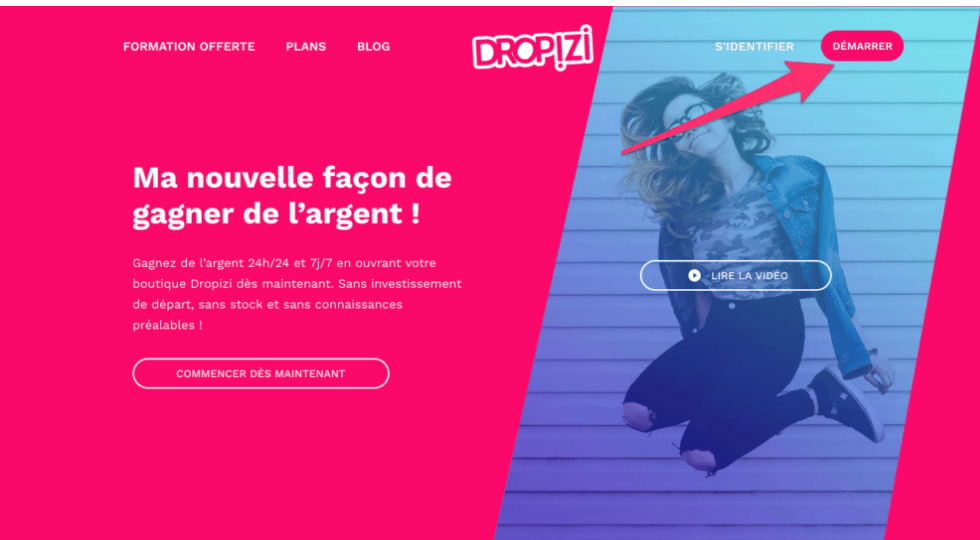 Comment créer son site de dropshipping Dropizi en 10 étapes Comment créer son site de dropshipping Dropizi - accueil
