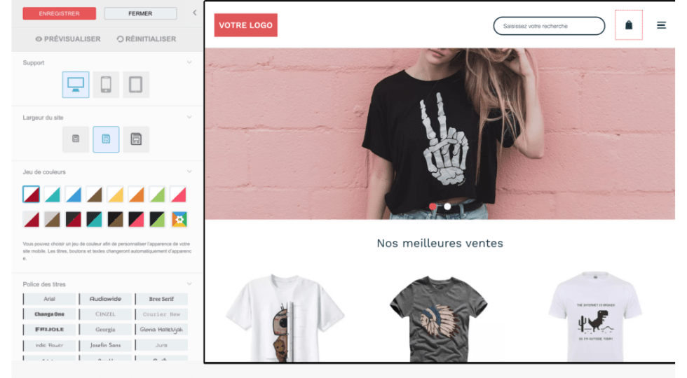 Comment créer son site de dropshipping Dropizi - apparence d'une fiche produit