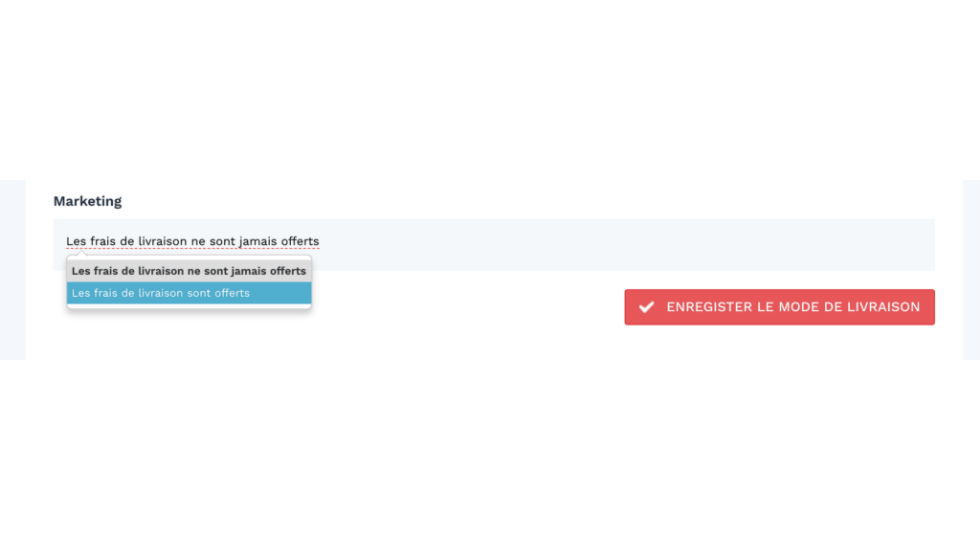 Comment créer son site de dropshipping Dropizi - frais de livraison payants