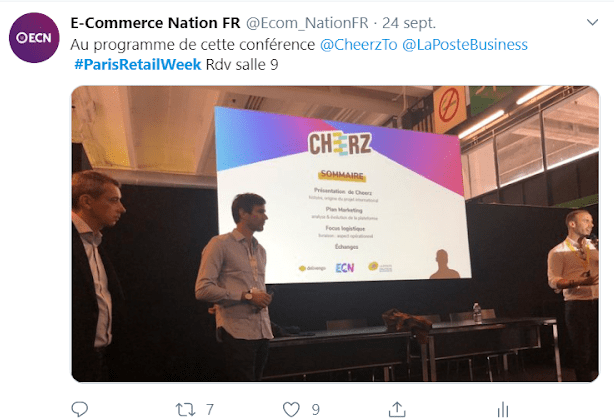 delivengo cheerz conference paris retail week