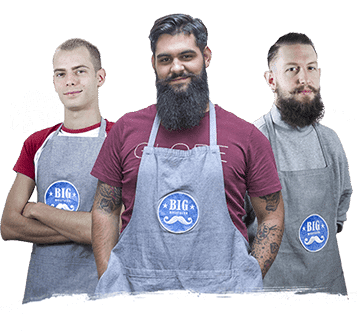 digitaliser soins hommes image equipe big moustache