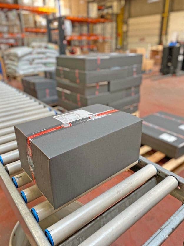 Emballages utilisés dans les entrepôts du réseau e-LOGIK