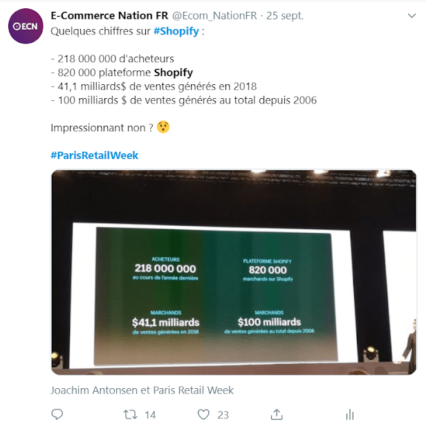 ecn shopify twitter reseau social
