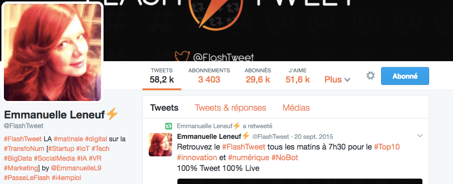 emmanuelle leneuf guide influenceuse medias