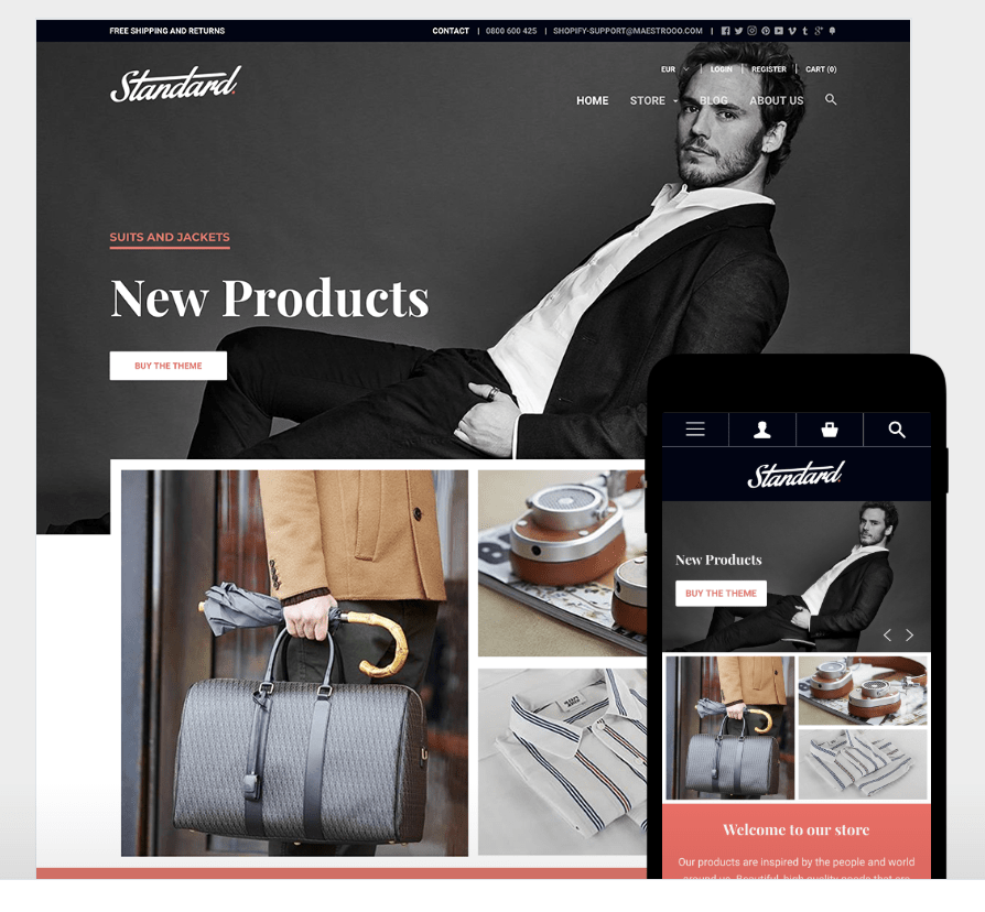 top themes payants shopify image exemple theme flocal