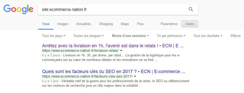 google duplication contenu