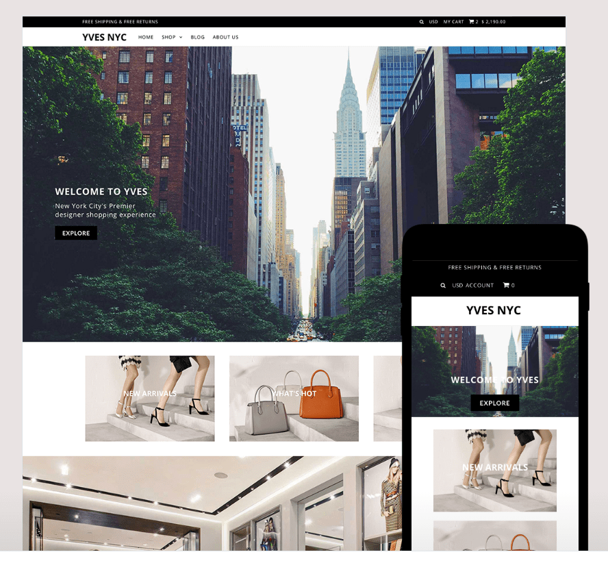 top themes payants shopify image exemple theme icon