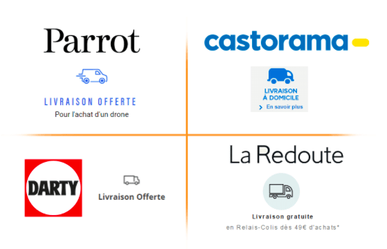 livraison caracteristiques ecommerce