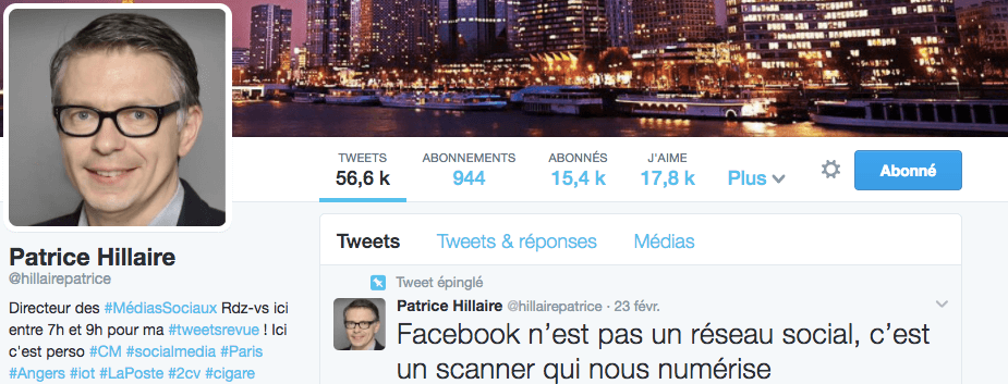 patrice hillaire guide influenceur medias