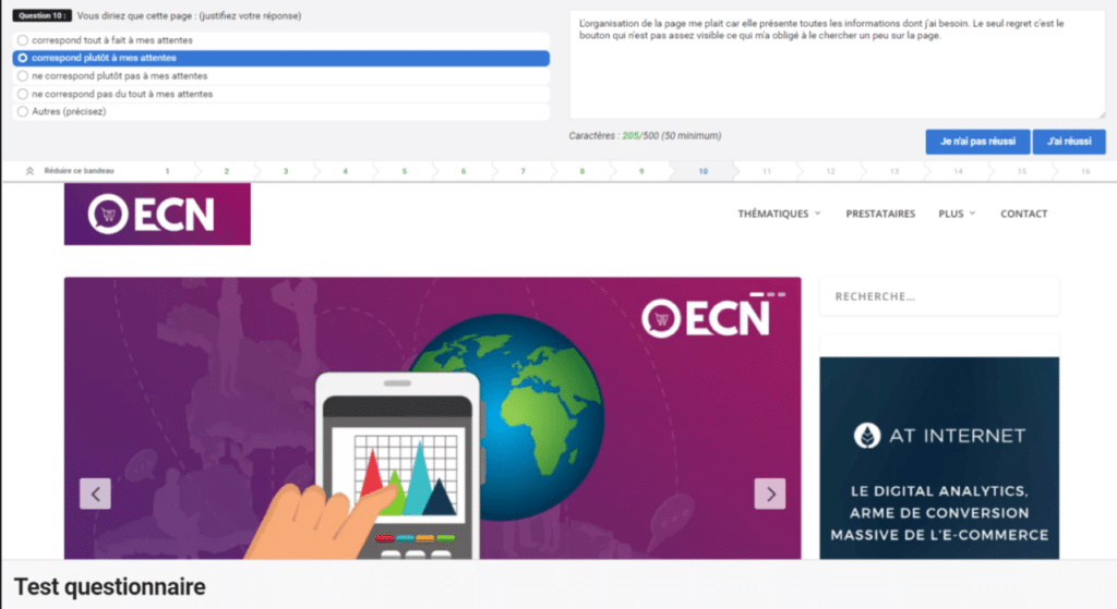 testapic test utilisateur