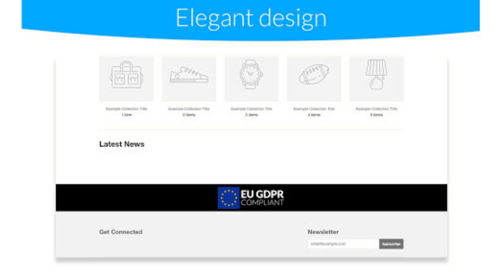 gdpr compliant banner application shopify