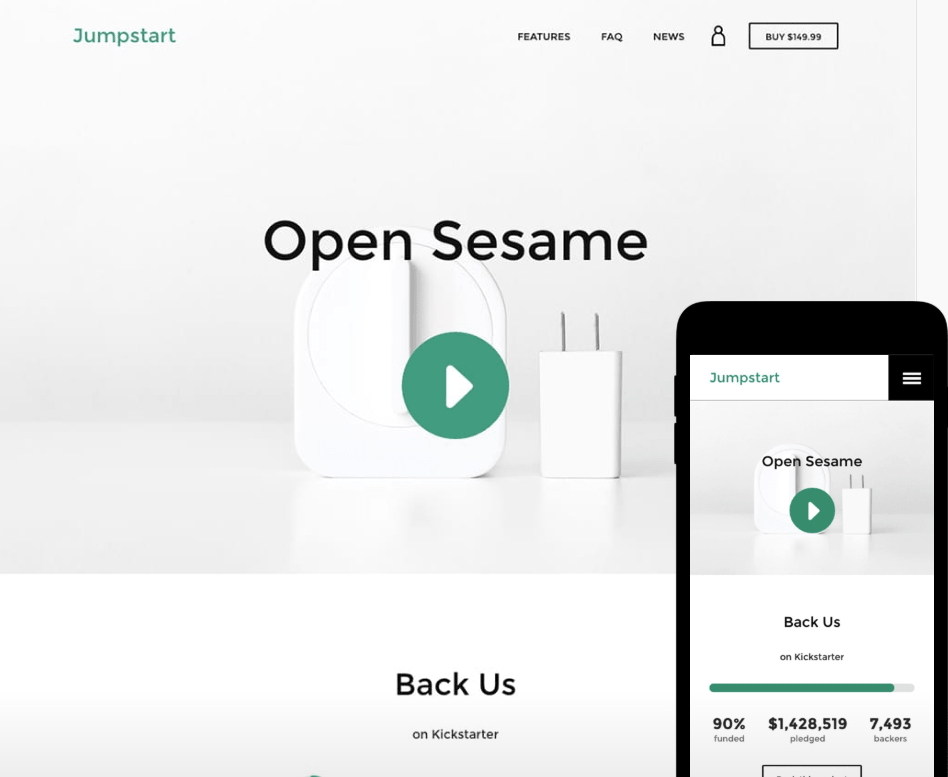 thème gratuit shopify jumpstart