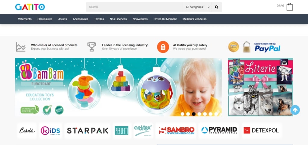 Top des meilleurs fournisseurs de dropshipping en e-commerce gatito pl 1024x482 1