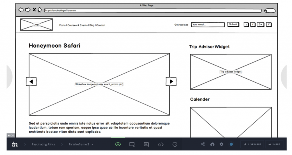 Visualisation d'un Wireframe