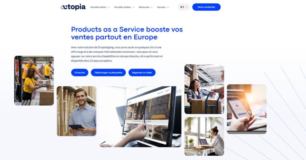 Top des meilleurs fournisseurs de dropshipping en e-commerce octopia product site