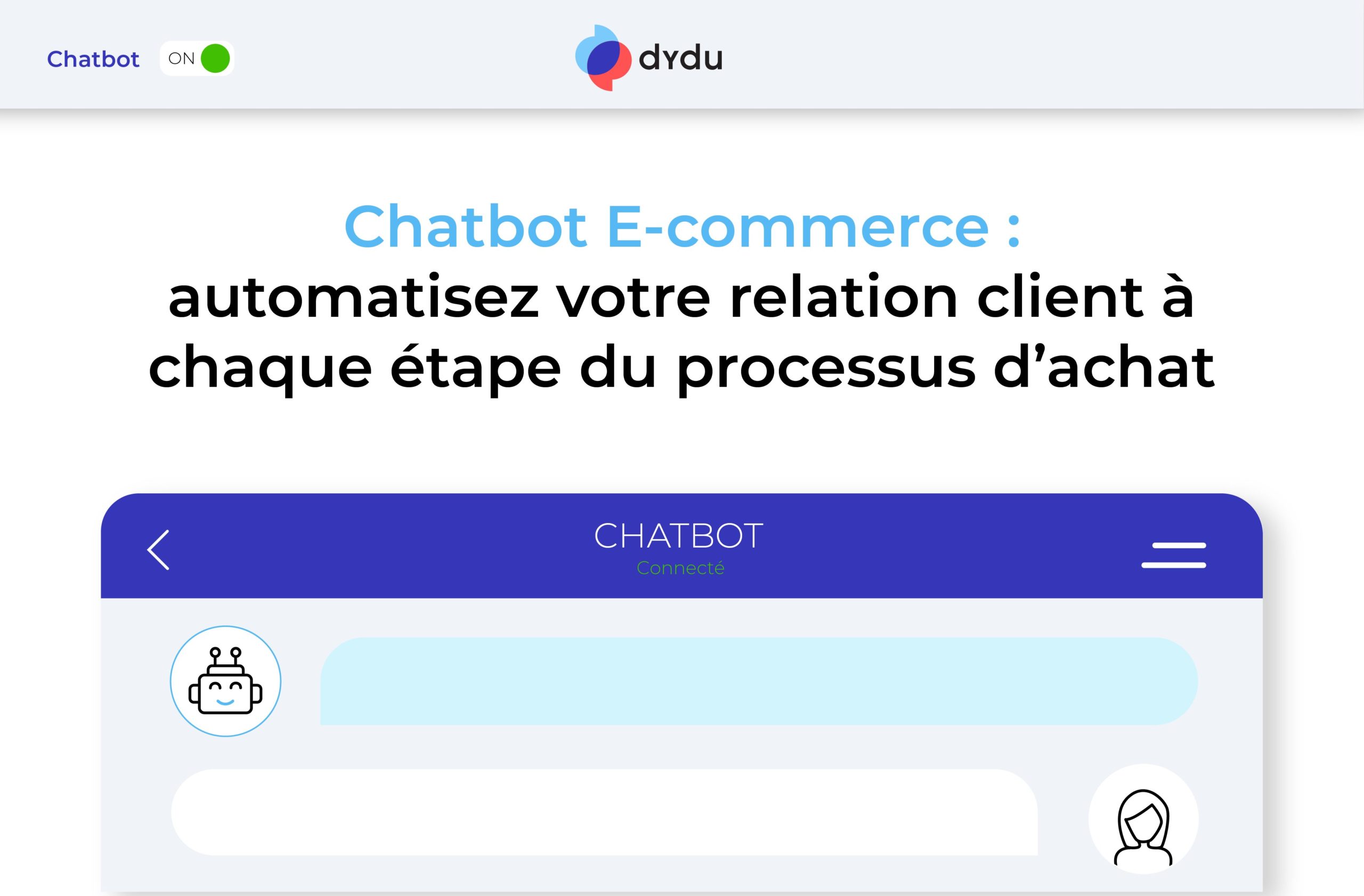 header article chatbot ecommerce dydu