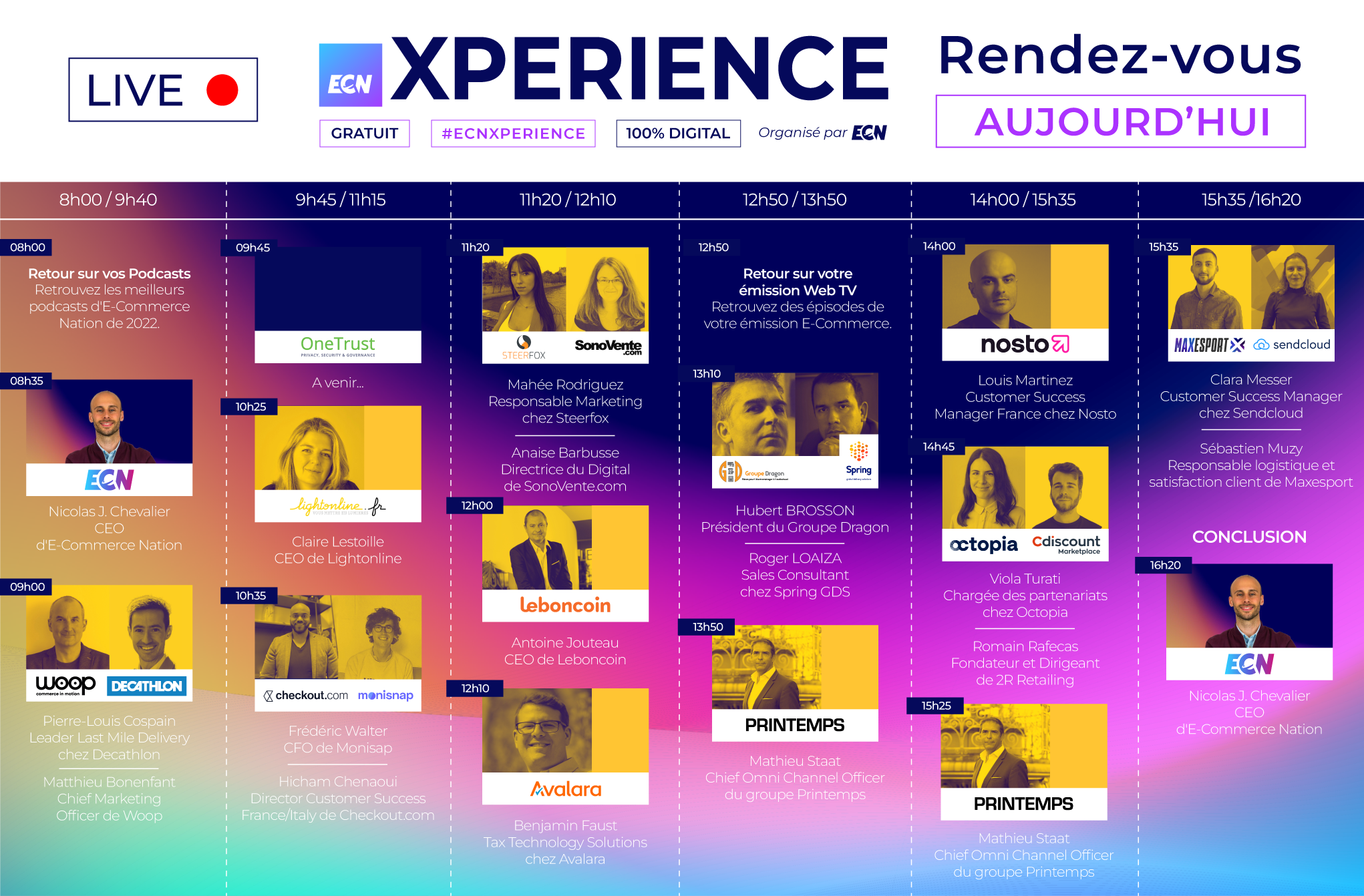 Programme Xperience Summer 2022