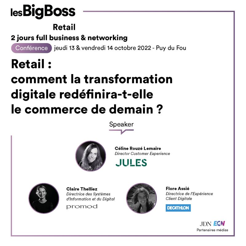 Les 2 jours Full Business Retail by lesBigBoss - édition 2022 lesbigboss full business retail conférences