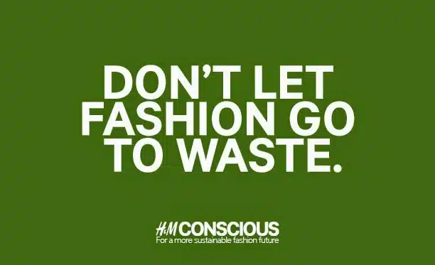 le greenwashing de h&m conscious