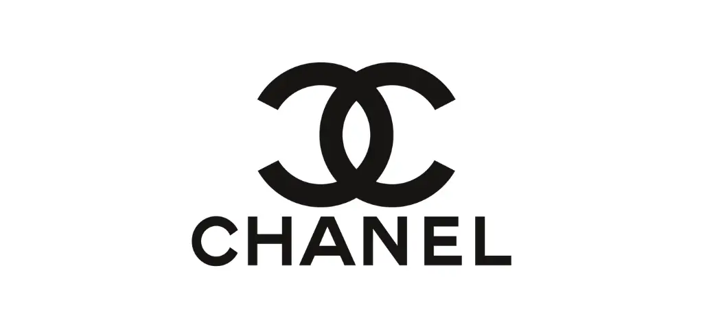 Signification des couleurs : logo noir Chanel