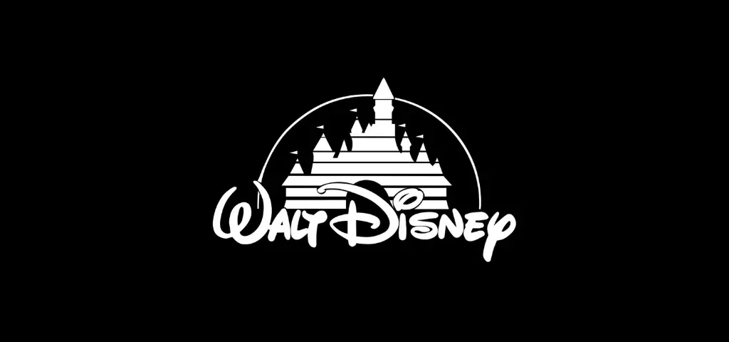 Signification des couleurs : logo blanc Disney