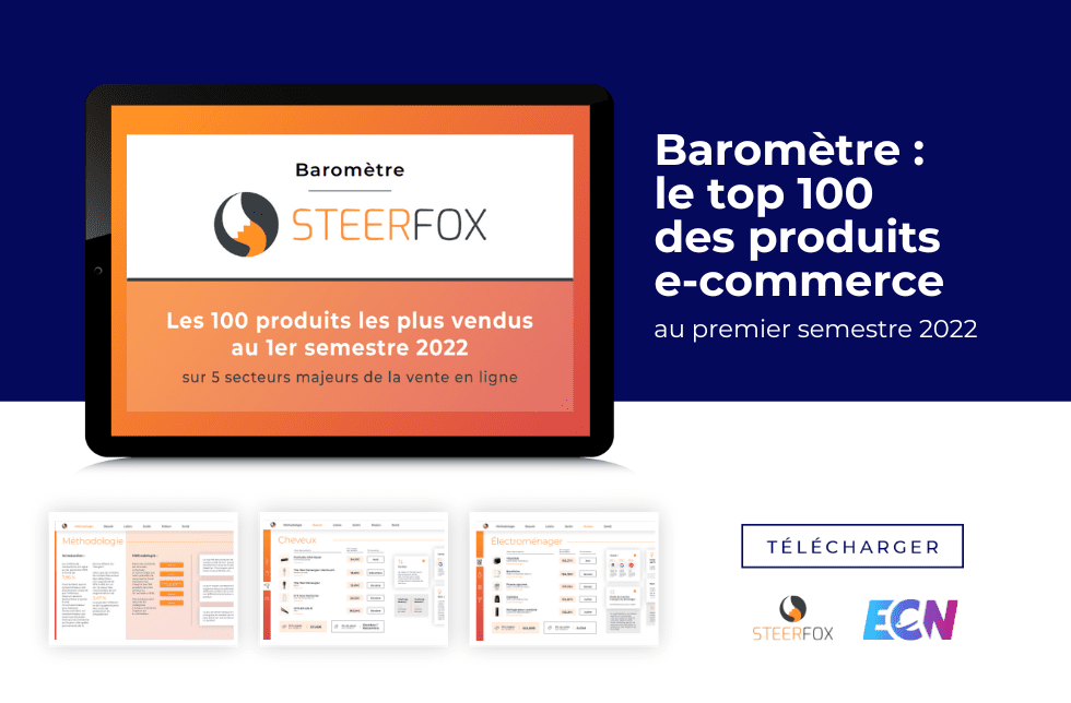 Baromètre : le top 100 des produits e-commerce au 1er semestre 2022