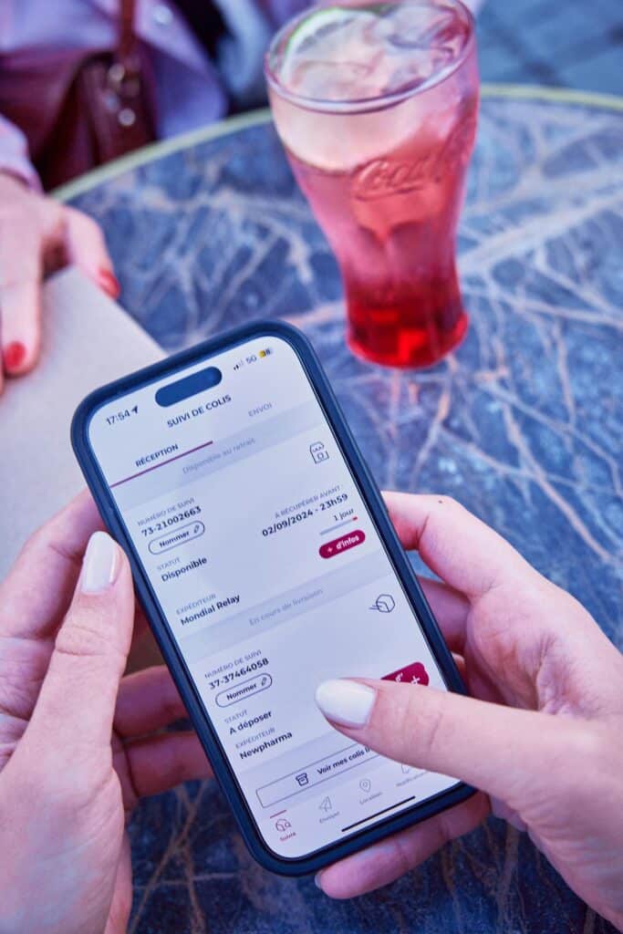 Application mobile Mondial Relay