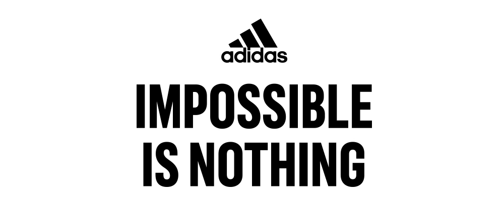 baseline adidas
impossible is nothing