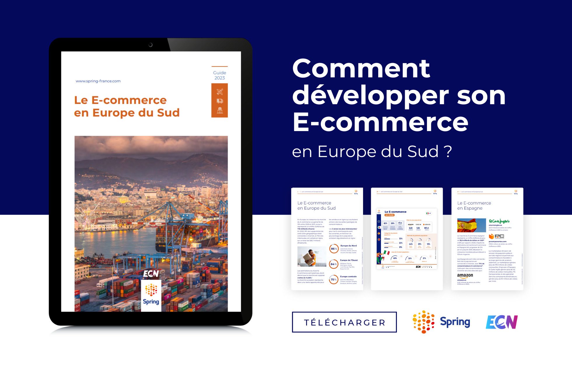 Comment développer son e-commerce en Europe du Sud ?