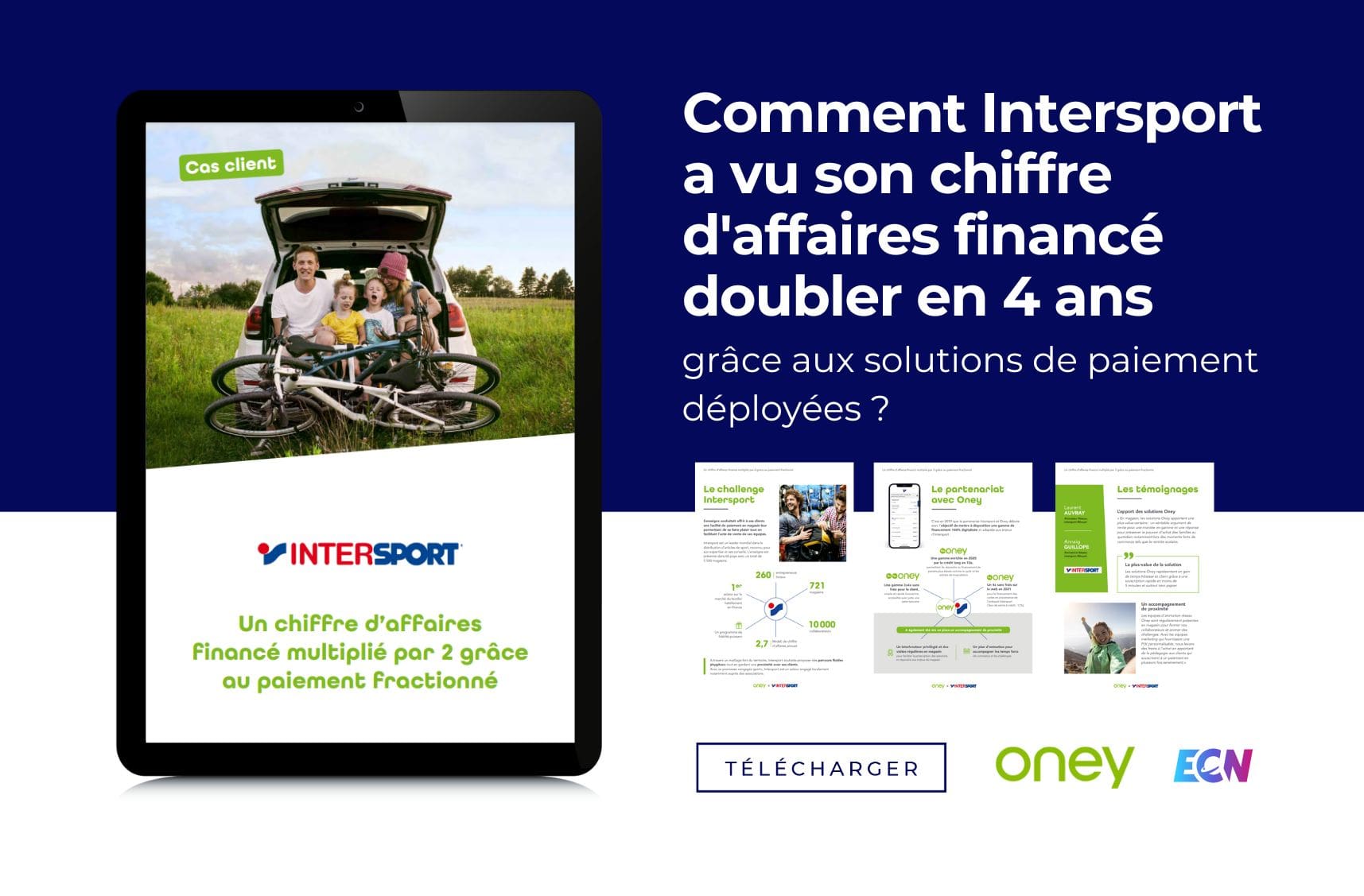 intersport chiffre affaires doubler