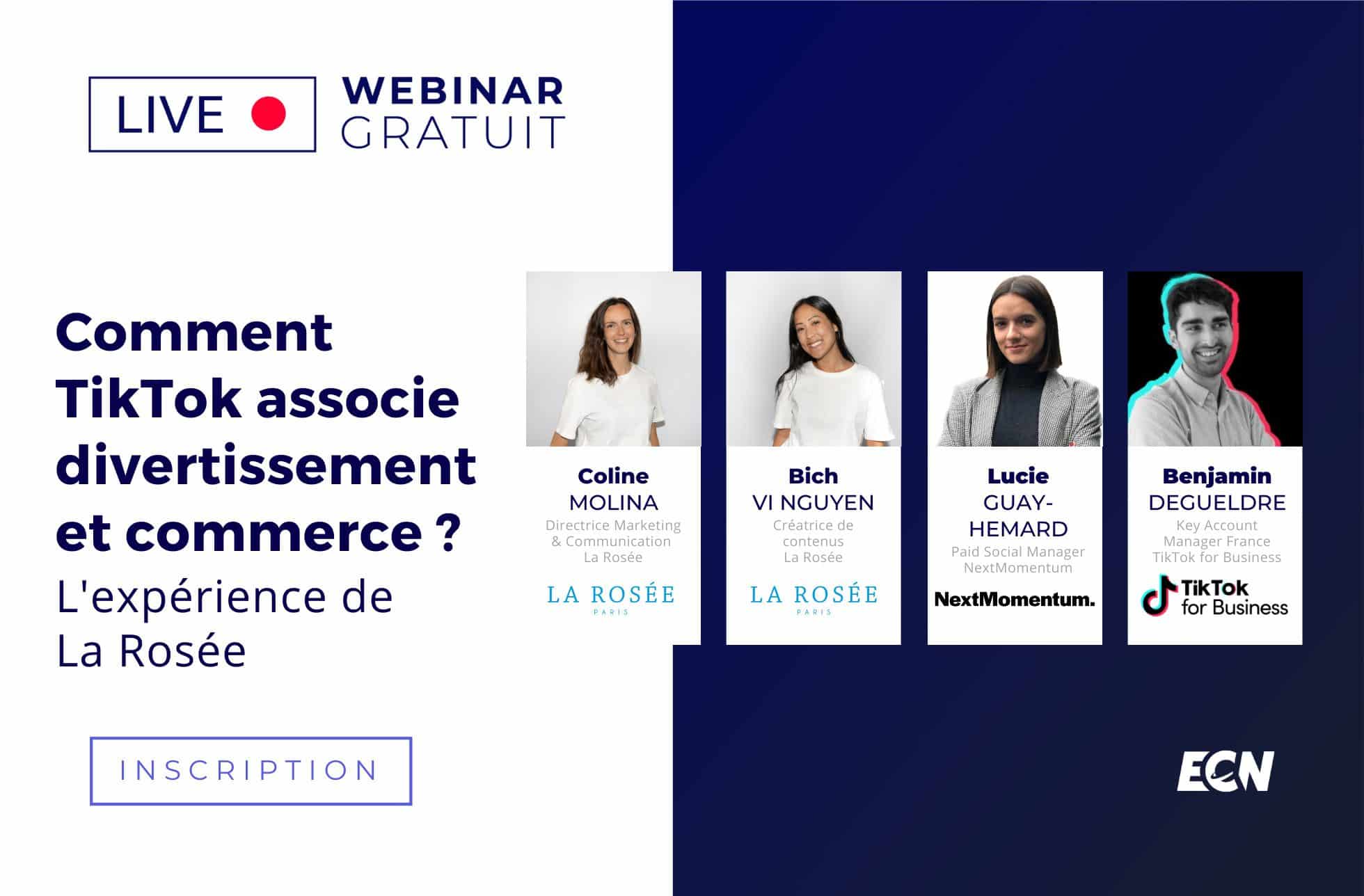 webinar tiktok la rosée