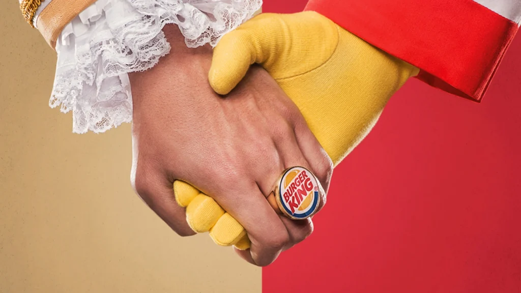 Co-branding entre Burger King et Mcdonald's