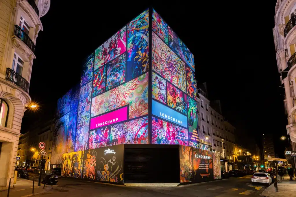 Longchamp flagship store à Paris