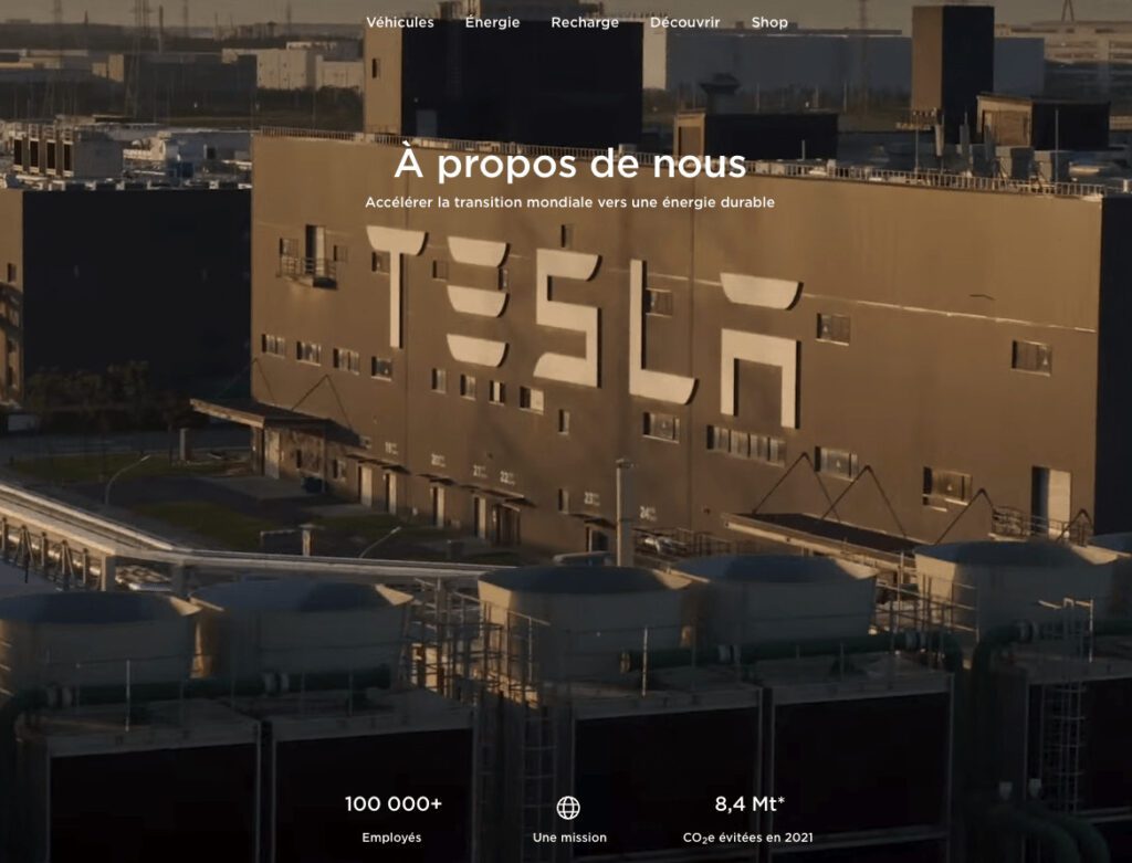 Tesla utilise cette page pour dévoiler les visages et les esprits derrière leur révolution dans le domaine de l'énergie et de l'automobile.