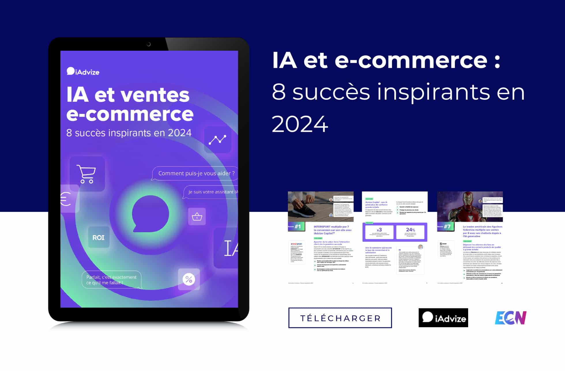 header ebook iadvize ia ecommerce