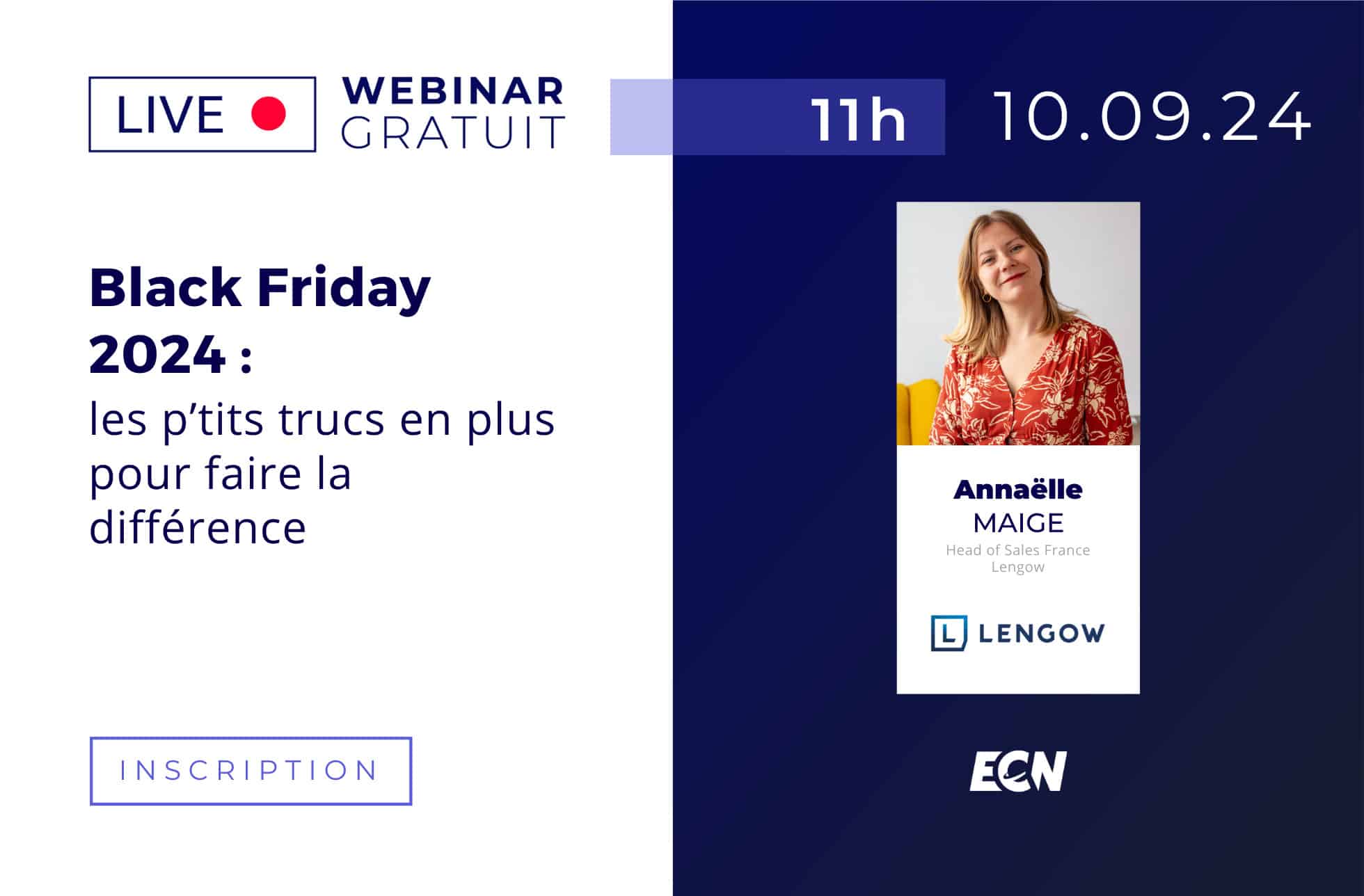 webinar lengow black friday