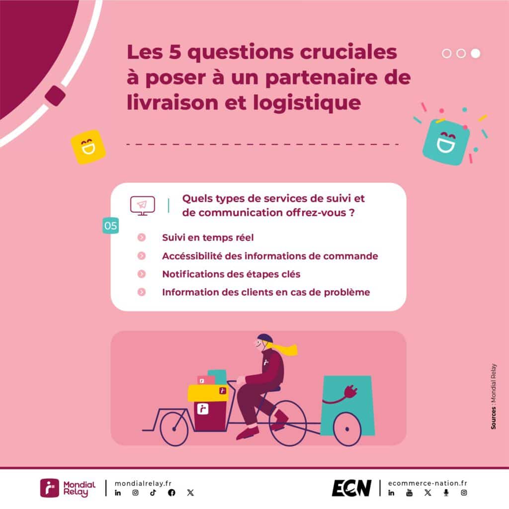 livraison et logistique