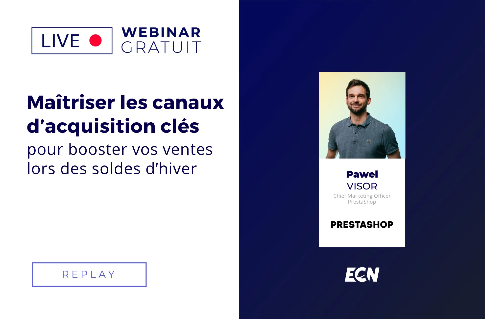 Webinar PrestaShop leviers acquisition marketing 1