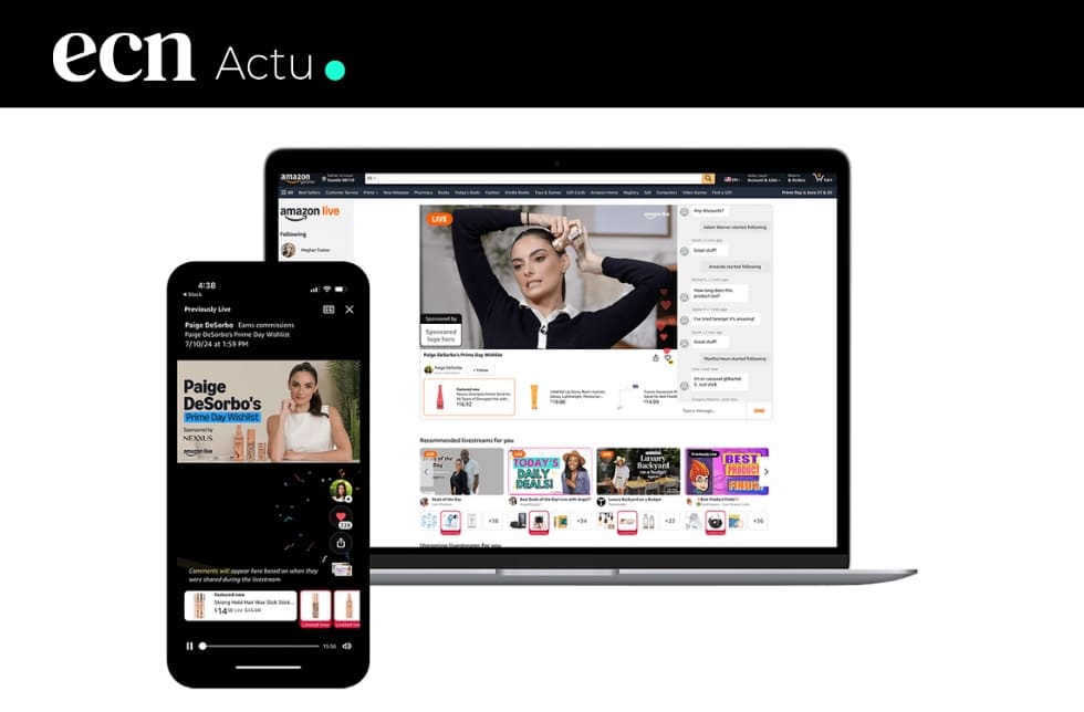 Amazon lance Amazon Live en France : tout savoir sur ce nouveau levier